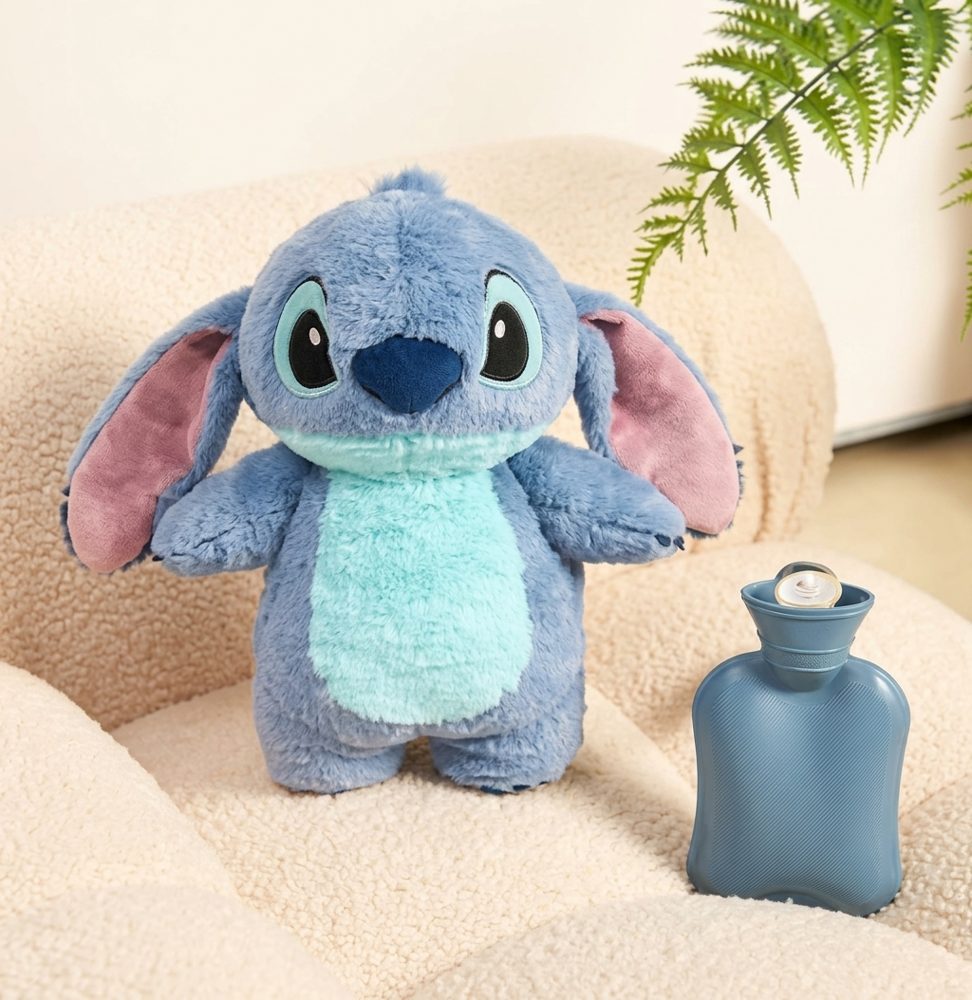 Peluche térmico con bolsa de agua caliente